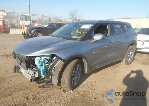 2025 Chevrolet Blazer Fwd 2Lt из США, поврежденный, VIN 3GNKBCR45SS198300